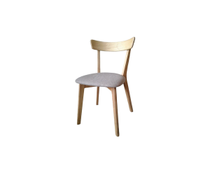 Chair West ash varnish & Malmo gray 95