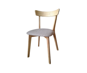 Chair West ash varnish & Malmo gray 95