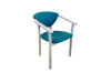 Chair Alex White & Blue Laguna: an elegant and comfortable choice for your interior