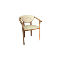 Стілець Alex ясен лак & Flay 343