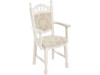 Brenda Ral 1015 & LuiKan chair with armrests