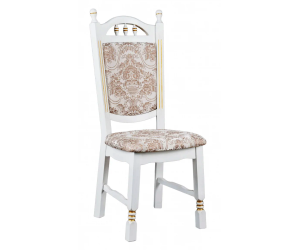 Стул Brenda Big White Gold & Dominik