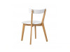 Chair West Lw ash varnish & sof white