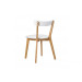 Chair West Lw ash varnish & sof white