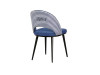 Обзор стула кресла с мягкой спинкой  Diana ясень & soft blue