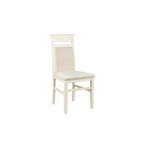 Chair Alex ash white & soft berlin white enamel + Berlin fabric