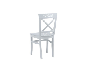 Стул Kris ясень white & white hard 