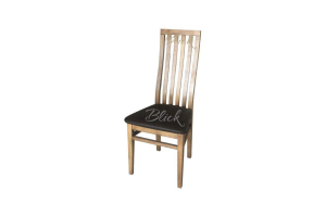  Line chair oak lacquered & soft black from Blick: Comfort and style
