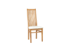 Chair "Line chair ash nat & soft white" - An exquisite combination of style and environmental friendliness