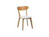 Обзор стула West ясень лак & мягкий белый от мебельной фабрики Blick