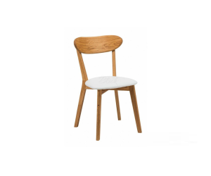 Стілець West ясен лак & soft white