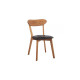 Chair West ash lacquer & soft black