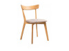 West Line chair ash lacquer & scotland mokko