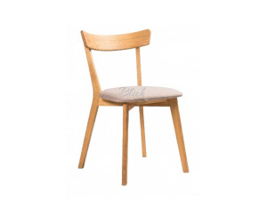Стілець West Line ясен лак & scotland mokko