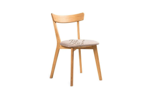 West Line chair ash lacquer & scotland mokko