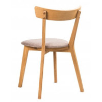 Стілець West Line ясен лак & scotland mokko