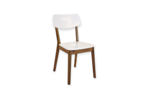 Chair Willson Ash rustic & rustic white