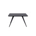 
Стіл ТОРІ чорний мат 1200/1800×750 ноги чорні