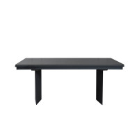 Стіл ЛЕО чорний мат 1800/2960×750 ноги графіт
Стіл ЛЕО чорний мат 1800/2960×750 ноги графіт