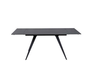 Стіл АСПЕН сірий мат 1800/2600×750 чорні ноги
Стіл АСПЕН сірий мат 1800/2600×750 чорні ноги