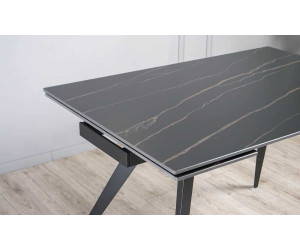 Стіл АСПЕН сірий мат 1800/2600×750 чорні ноги
Стіл АСПЕН сірий мат 1800/2600×750 чорні ноги