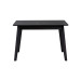 
Стіл ПАВЛИК Мілан чорний 1100/1400x700x750 чорні ноги