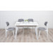 
Стіл МІЛАН білий 1100/1400×700