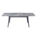 
Стіл ЛЮКС сірий глянець 1200/1800х800х760 сірі ноги